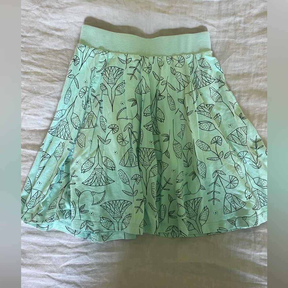 Tea Collection Green Skater Skort
